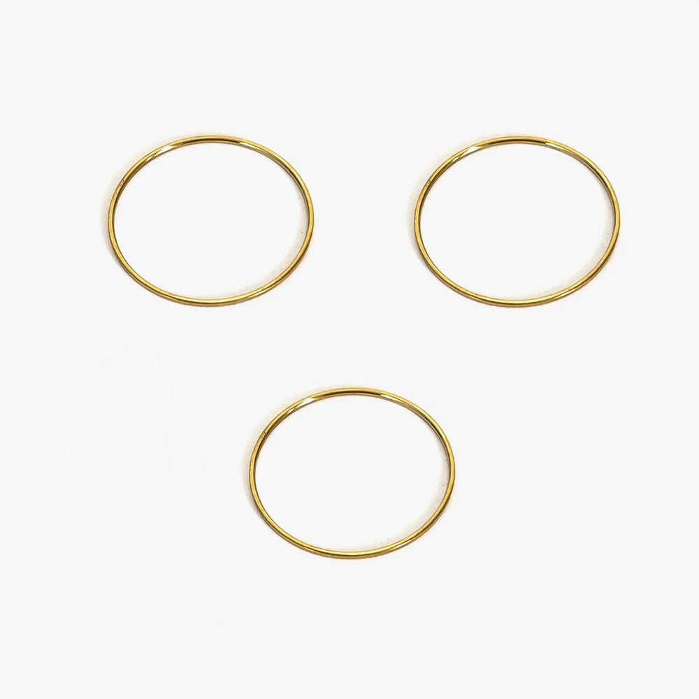 Ring set on hand