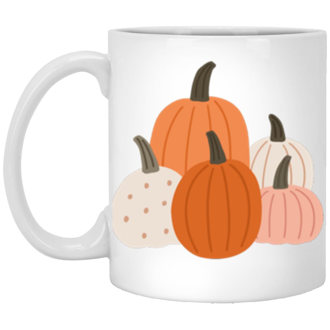 Pumpkin Wrap up 11oz White Mug