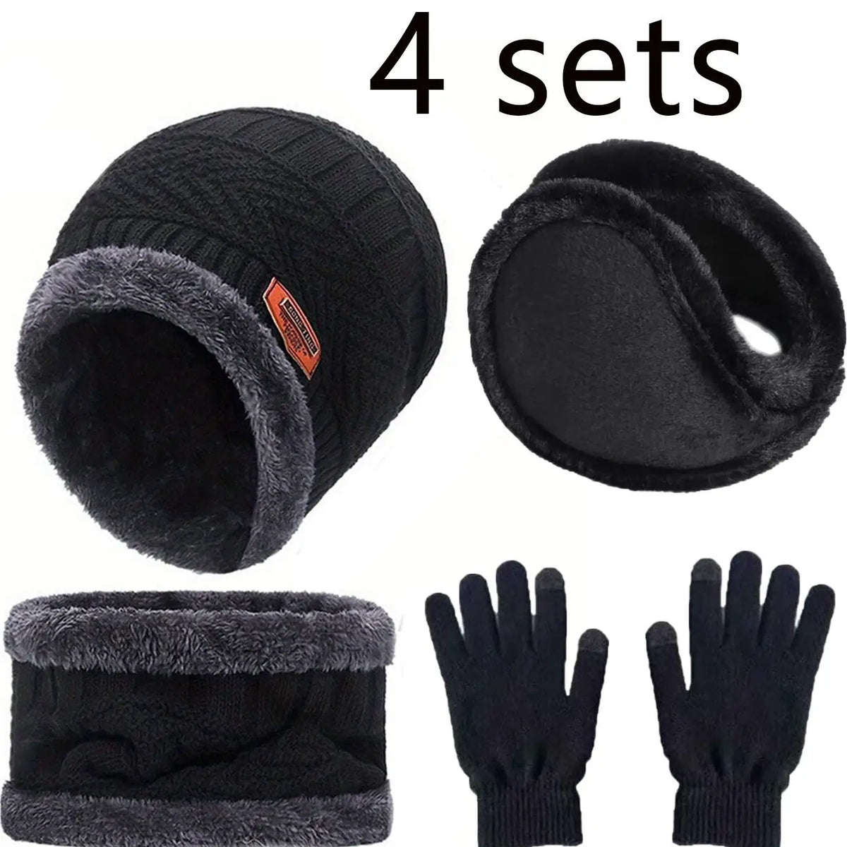 Chunky Knit Scarf & Beanie Set