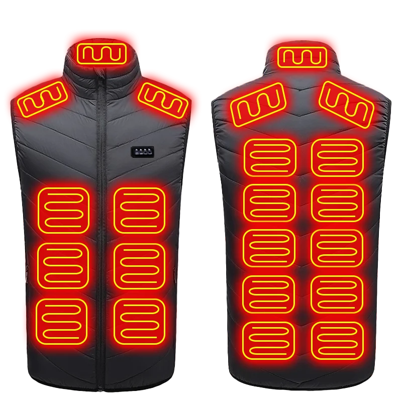 USB Heated Vest – Rechargeable Warm Winter Vest