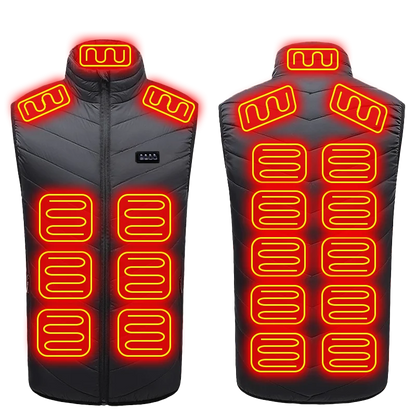 USB Heated Vest – Rechargeable Warm Winter Vest