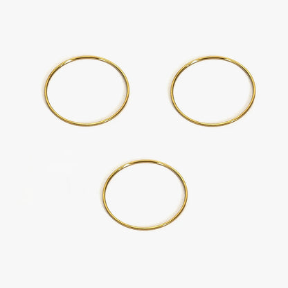 Ring set on hand