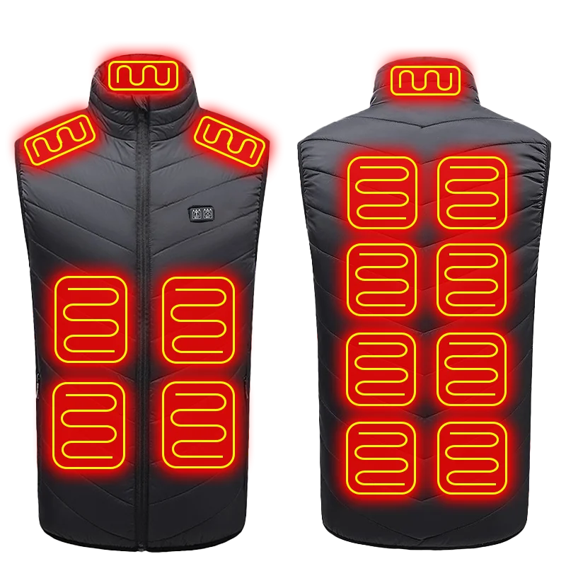 USB Heated Vest – Rechargeable Warm Winter Vest