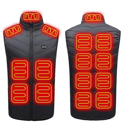USB Heated Vest – Rechargeable Warm Winter Vest