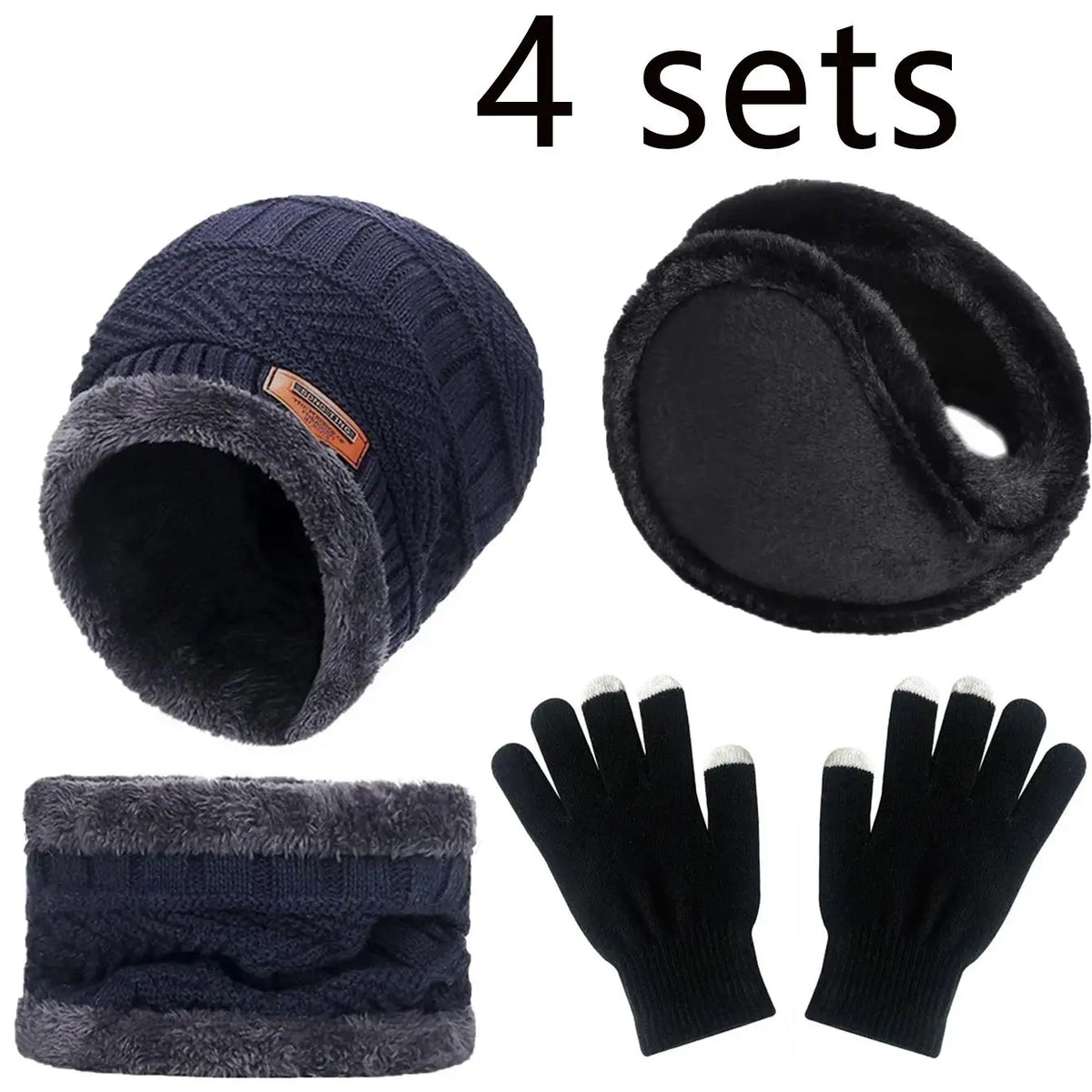 Chunky Knit Scarf & Beanie Set