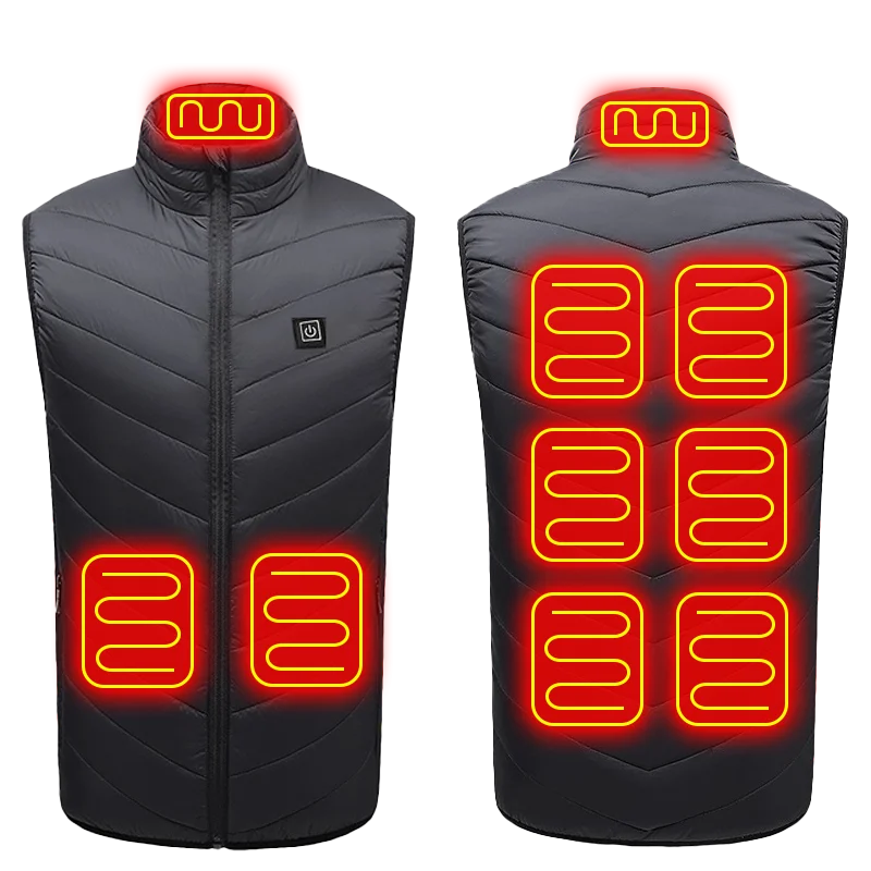 USB Heated Vest – Rechargeable Warm Winter Vest