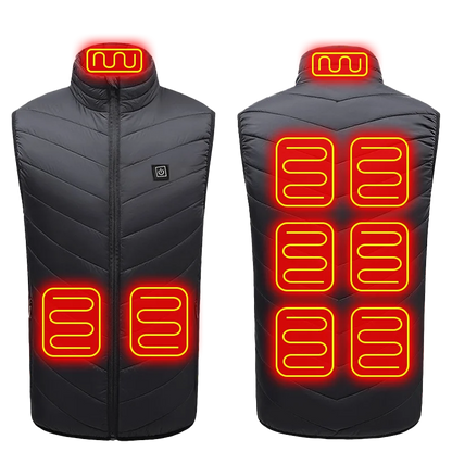 USB Heated Vest – Rechargeable Warm Winter Vest