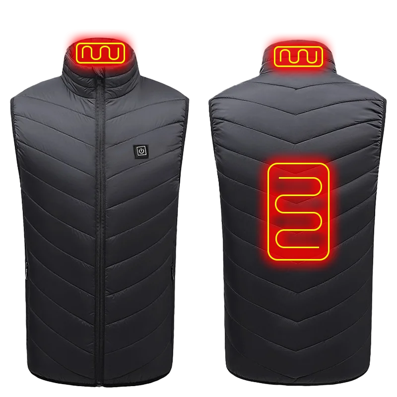 USB Heated Vest – Rechargeable Warm Winter Vest