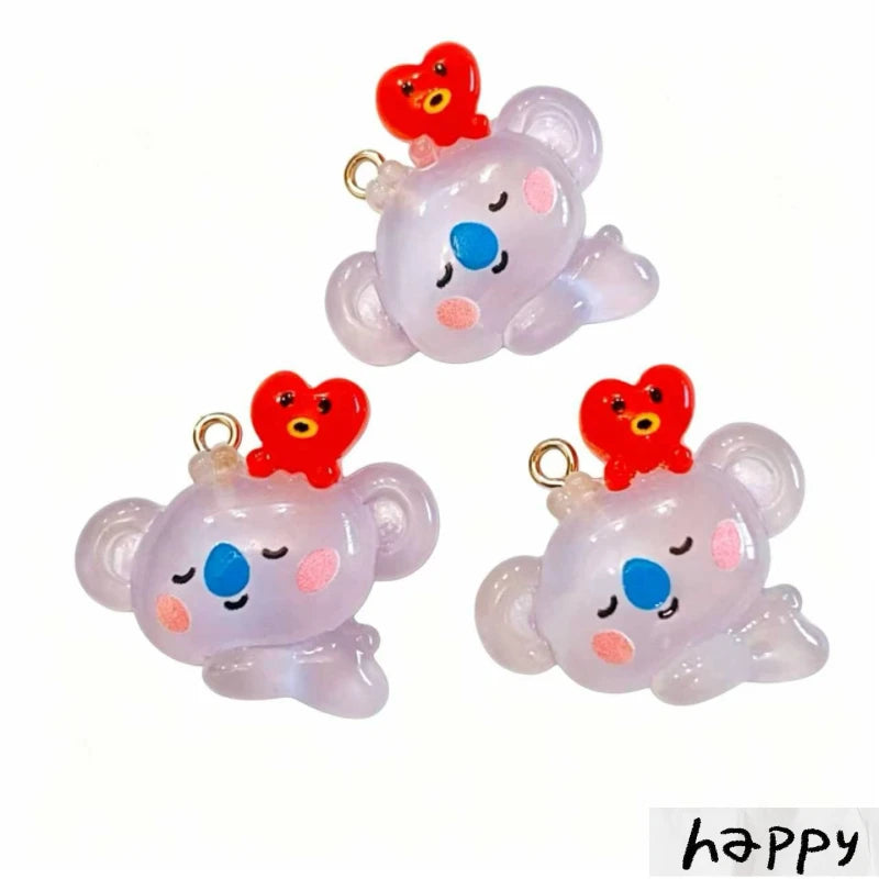Cute Backpack Charms – 10-Pack Bag Accessories