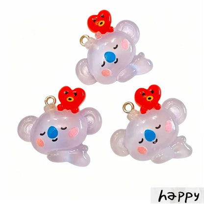 Cute Backpack Charms – 10-Pack Bag Accessories