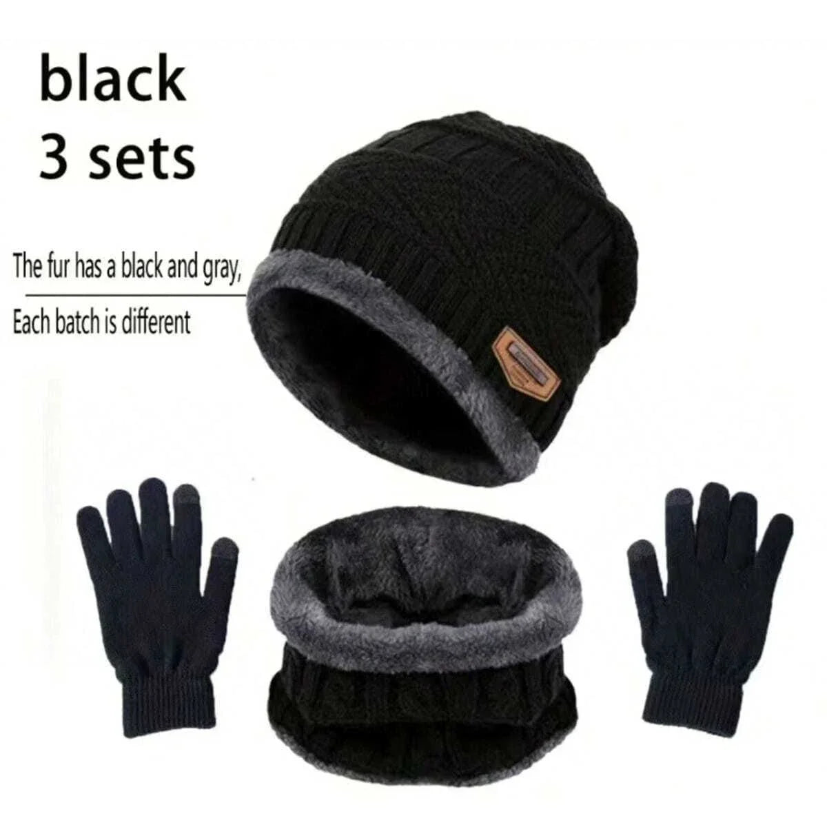 Chunky Knit Scarf & Beanie Set