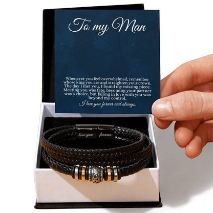 Men's Love You Forever Bracelet!